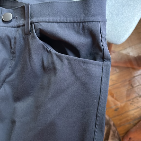 Theory navy chino stretch trousers - Picture 4 of 5